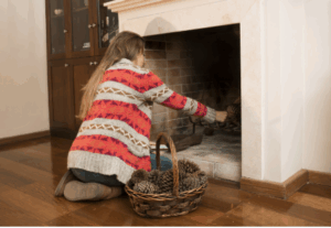 Why paint a brick fireplace?