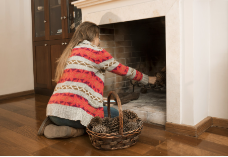 Why paint a brick fireplace?
